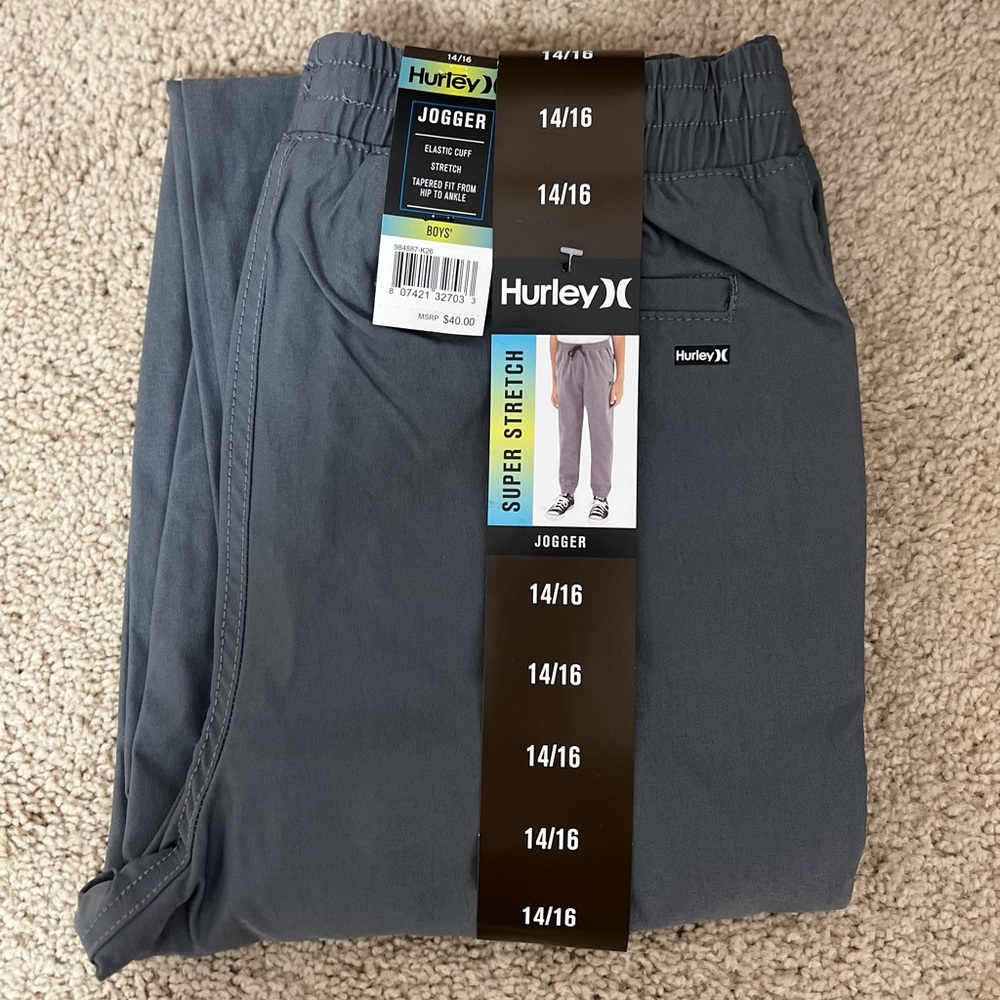Boy’s Hurley Jogger Pants!